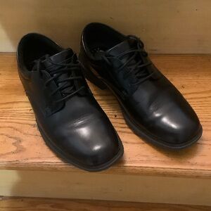 Men’s black dress shoe